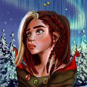 Mi Proyecto del curso: Retratos digitales de fantasía con Photoshop. Un progetto di Illustrazione digitale di Sacramento Delgado Alvarez - 04.05.2021