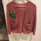 Mi Proyecto del curso:  Top-down: prendas a crochet de una sola pieza. Crochê projeto de Marta López Jareño - 11.03.2021