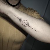 Tatuaje Unalome . % Danilo Corredor tarafından hazırlanan Güzel sanatlar projesi - 03.11.2021