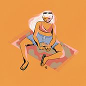 Meu projeto do curso: Composição criativa para ilustração com Procreate. Un proyecto de Ilustración tradicional e Ilustración digital de Camila Pasinato - 11.03.2021