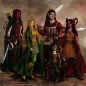 Dungeons and Dragons Character design commission. Drawing, Digital Drawing, Character Design, Traditional illustration, and Digital Illustration project by Carolina Marotta - 08.20.2020