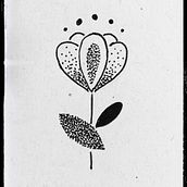 Projeto Thaís Medeiros do curso: Tatuagem botânica com pontilhismo. Tattoo Design project by Thaís Medeiros - 03.23.2021