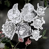 Diseño de tatuajes . Un progetto di Design di tatuaggi di Franco Carvajal González - 12.03.2021