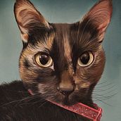 Bastet. Fine Arts project by María Otal Palacin - 03.12.2021