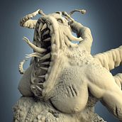 Mi Proyecto del curso: Escultura digital de criaturas fantásticas con ZBrush "Kraken". 3D, 3D Modeling, and 3D Character Design project by Jorge Mario Alvarado - 07.23.2021