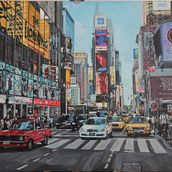 New York. Un proyecto de Bellas Artes, Pintura y Pintura acrílica de Ingrid Romero Parreño - 12.03.2021