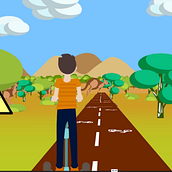 SEGWAY TRIP. Un projet de Animation, Animation 2D, Illustration traditionnelle, Illustration vectorielle , et Motion design de Iván Lozano Lassolle - 12.03.2021