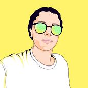 Ilustración digital rostro . Un projet de Beaux Arts, Art conceptuel, Créativité, Dessin artistique, Dessin de portrait, Dessin numérique, Design graphique, Illustration traditionnelle et Illustration numérique de Alex Martinez - 13.02.2021