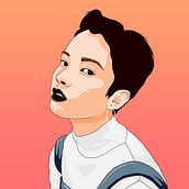 Ilustración digital en photoshop. Un projet de Beaux Arts, Art conceptuel, Créativité, Dessin, Dessin artistique, Dessin de portrait, Dessin numérique, Design graphique, Illustration traditionnelle et Illustration numérique de Alex Martinez - 26.02.2021