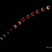 Blood Moon Eclipse July 2018. Outdoor Photograph project by Lena Blonsky - 06.29.2018