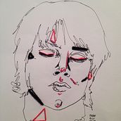 Meu projeto do curso: Técnicas de bordado experimental sobre papel. Un progetto di Artigianato, Ricamo e Disegno di ritratti di Frederico Valim - 03.11.2015