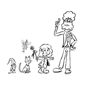 Ilustraciones BN. Traditional illustration project by Martin Cacu Nuñez - 03.12.2021