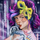 Il mio progetto del corso: Ritratti digitali fantastici con Photoshop: Cinderella in a Cyberpunk world. Digital Drawing project by Luciano Gigante - 03.12.2021