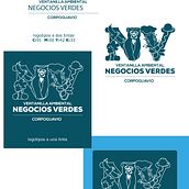 Logo Ventanilla de Negocios Verdes. Design, and Logo Design project by Pamela Victoria Martínez Aviléz - 03.15.2017