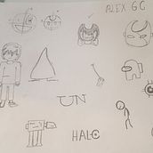 Mi Proyecto del curso: Dibujo y creatividad para pequeños grandes artistas. Drawing, Pencil Drawing, and Artistic Drawing project by Ivan García Carrillo - 03.12.2021