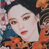 Proyecto 1. Un proyecto de Bocetado, Dibujo artístico, Dibujo de Retrato, Dibujo realista, Ilustración tradicional, Ilustración botánica, Pintura y Pintura a la acuarela de Leocelys Marcano - 12.03.2021