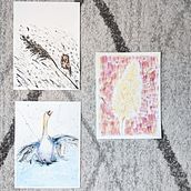 My project in Illustrating Nature: A Creative Exploration course. Traditional illustration, and Watercolor Painting project by andrea.ang89 - 03.12.2021