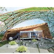 Centro de cosmovisión pre-Brunka. Un proyecto de Arquitectura y Visualización arquitectónica de Melissa Rudin - 01.06.2015