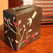 Wedding Card Box. Un proyecto de Collage, Decoración de interiores y Papercraft de Trinity Nay - 20.09.2009