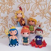 Dioses del Olimpo. Crochet project by Mery - 03.12.2021