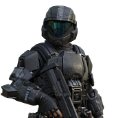 Hihg poly ODST. Een project van 3D van Bernardo López Rios - 26.11.2020