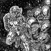 Mi Proyecto del curso: Técnicas de entintado para cómic e ilustración - 08. Een project van Traditionele illustratie,  Beeldende kunst, Schilderij, Stripboek y  Illustratie met inkt van rhdz_media - 22.05.2021