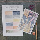 Meu projeto do curso: Criação de paletas de cores com aquarela. Pintura em aquarela projeto de Manoela Pietta Lorenzi - 15.03.2021