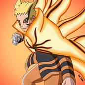 Dibujo Digital Naruto Modo Barion. Drawing, Digital Drawing, Manga, Digital Design, Graphic Design, Traditional illustration, and Digital Illustration project by Diego Guevara - 03.13.2021