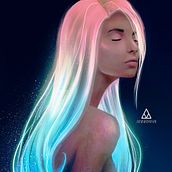 Glow. Digital Illustration, Digital Drawing, and Digital Painting project by Annamari Fekete - 03.13.2021