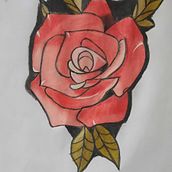 Mi Proyecto del curso: Tatuaje para principiantes. Tattoo Design, and Traditional illustration project by Diego Reyes - 03.14.2021