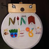 Meu projeto do curso: Introdução ao bordado com relevo. Embroider project by Tatira Paulino - 03.14.2021
