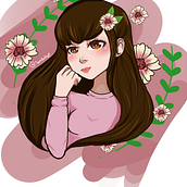 Mi Proyecto del curso: Rostro y parte del cuerpo aplicada Ein Projekt aus dem Bereich Digitale Illustration von Dianmerys Fuentes - 14.03.2021