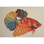 My project in Experimental Watercolor Techniques for Beginners course. Watercolor Painting project by sj_r - 03.14.2021