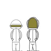 Daft Punk 20s. Animation, Drawing, and Digital Drawing project by João Gabriel - 03.14.2021