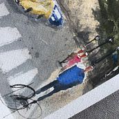 My project in Urban Landscapes in Watercolor course. Watercolor Painting project by b.piwowarczyk - 03.14.2021
