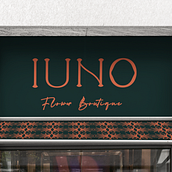 My project in Developing a Creative Concept for Branding Projects course IUNO-flower boutique. Projekt z dziedziny Br, ing i ident i fikacja wizualna użytkownika madalinamirela31 - 14.03.2021