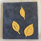 Paper leaves. Bookbinding project by luiginab56 - 03.14.2021