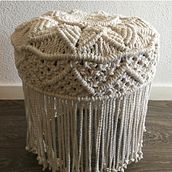 O meu curso! Adorei tecer em circular!. Macramé project by Patricia Teles - 03.14.2021