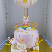 Tortas decoradas con fondant. Sculpture, and 3D Modeling project by Mariafrancisca Novoa Escárate - 03.14.2021