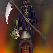 Hell on earth - Gabriel Guerrero. Digital Drawing, Character Design, and Graphic Design project by Gabriel Guerrero - 03.14.2021