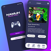 NAMUH "Plataforma para enlazar gamers de todos los géneros". Un progetto di UX / UI di Luis Miguel Basurto Amezcua - 15.03.2021