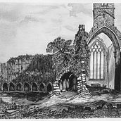 Ruinas. Sketchbook project by Maria Jimena Garcia Varona - 09.24.2020
