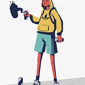 My Vector Doodles and Some Sketches. Character Design, and Vector Illustration project by faruk yalcin - 03.15.2021