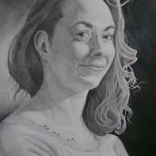 Rebecca. Un proyecto de Dibujo a lápiz y Dibujo de Retrato de Nic Green - 15.03.2021