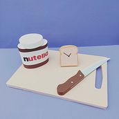 Nutella O'clock!. Un proyecto de Artesanía y Papercraft de Chanty Town - 15.03.2021