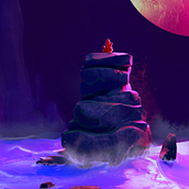 My project in Fantastic 3D illustration with Blender course. 3D Modeling, and Digital Illustration project by Moyocoyani Molina Espíritu - 03.15.2021