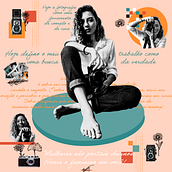 Projeto Colagem - Perfil Profissional. Un projet de Collage de Bruna Moraes - 15.03.2021
