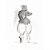 My project in Surrealistic Fineliner Illustration course. Traditional illustration project by Alan Skyrme - 03.15.2021
