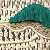 Los colores de Mallorca. Macramé project by Inma RL - 03.15.2021