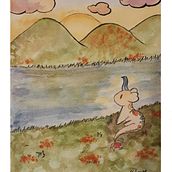 Mi Proyecto del curso: Ilustración de escenas narrativas en acuarela. Pintura em aquarela projeto de Fátima Yabar Gargurevich - 16.04.2021